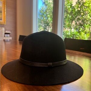 rag & bone Classic Black Fedora